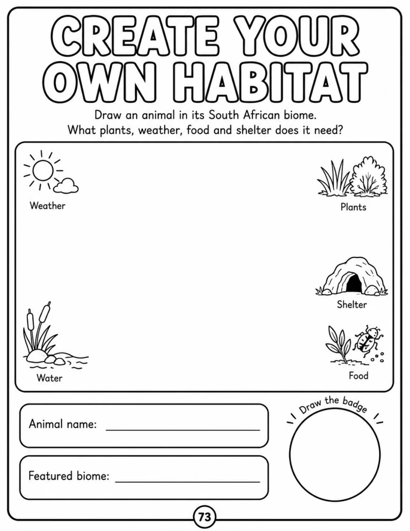 Create your own habitat activity preview